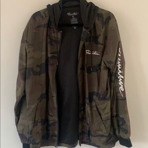 Primitive Camo Windbreaker Jacket